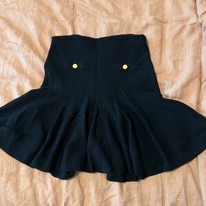 100% Merino Wool Mini Skirt